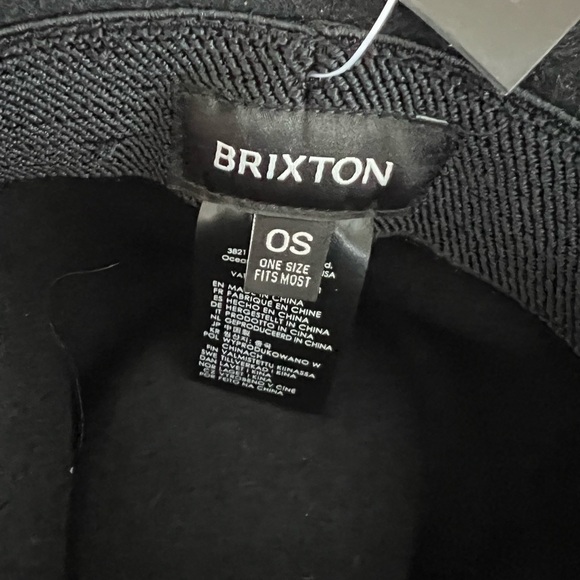 Brixton Valley Wool Fedora Hat New with tags